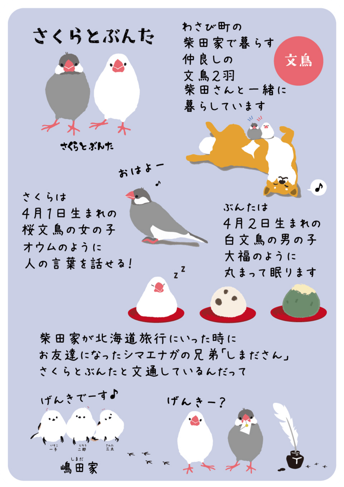 さくらとぶんたのプロフィール